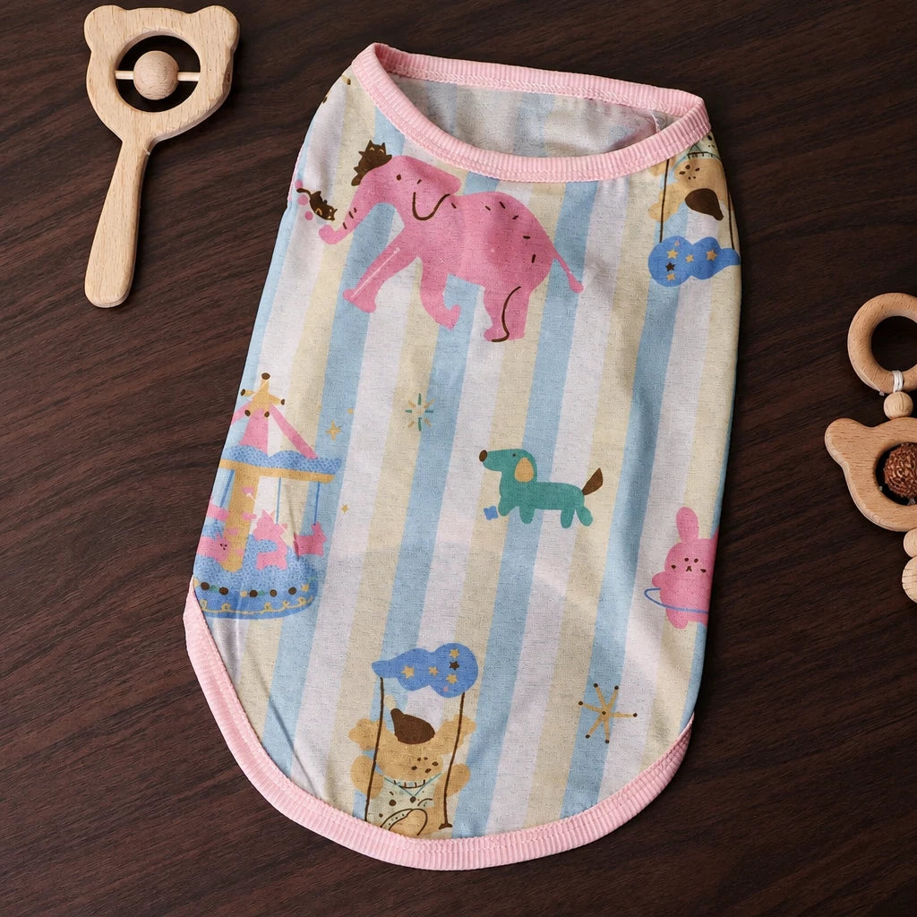 Lightweight Summer Pet Shirt for Small to Large Dogs and Cats