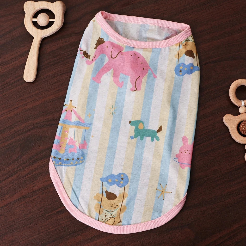 Lightweight Summer Pet Shirt for Small to Large Dogs and Cats