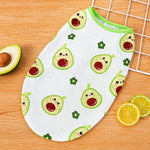 Pet Vest for Dogs and Cats – Cartoon Fruit Print Polyester Apparel
