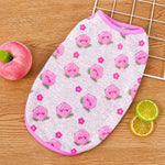 Pet Vest for Dogs and Cats – Cartoon Fruit Print Polyester Apparel