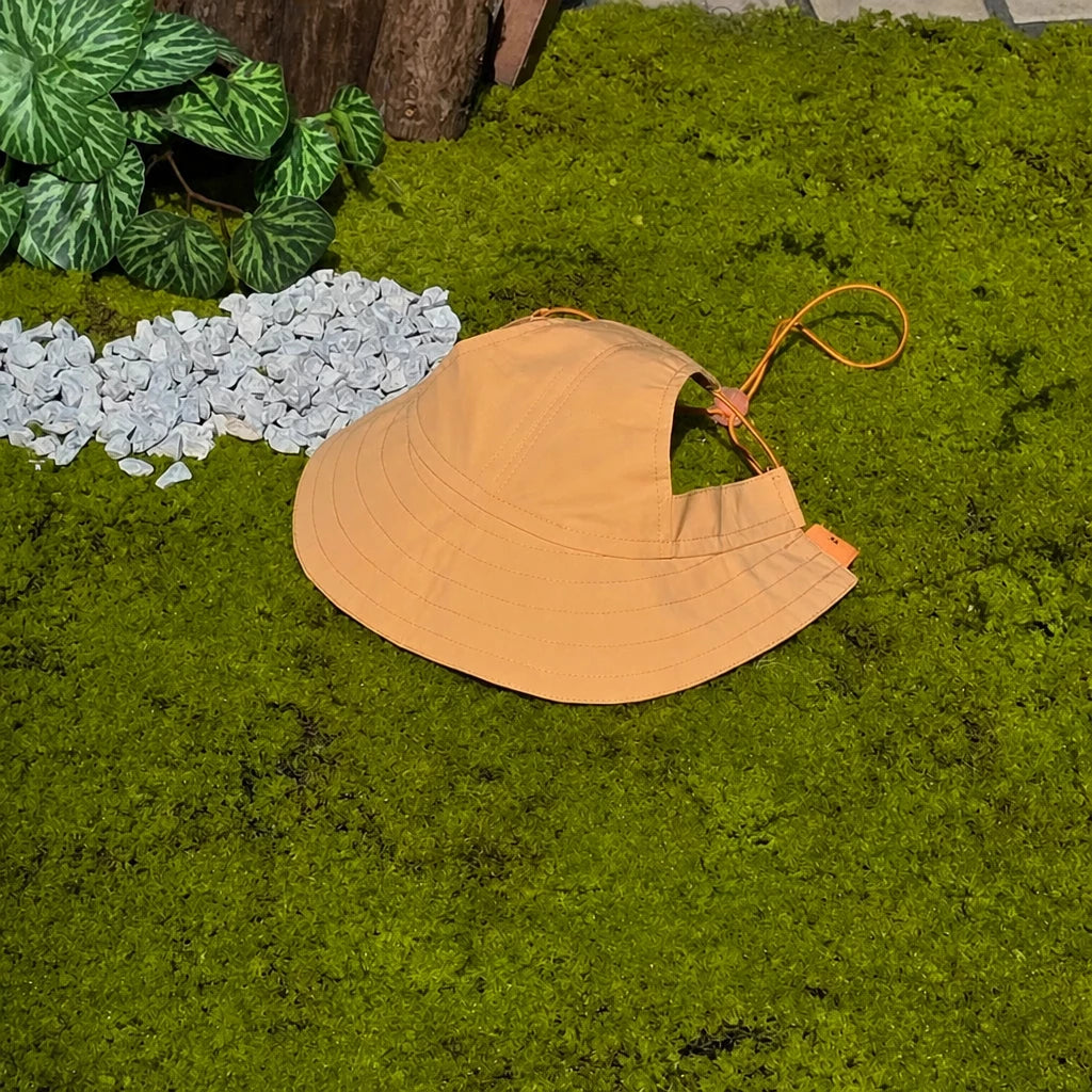 Adjustable Polyester Pet Bucket Hat for Dogs