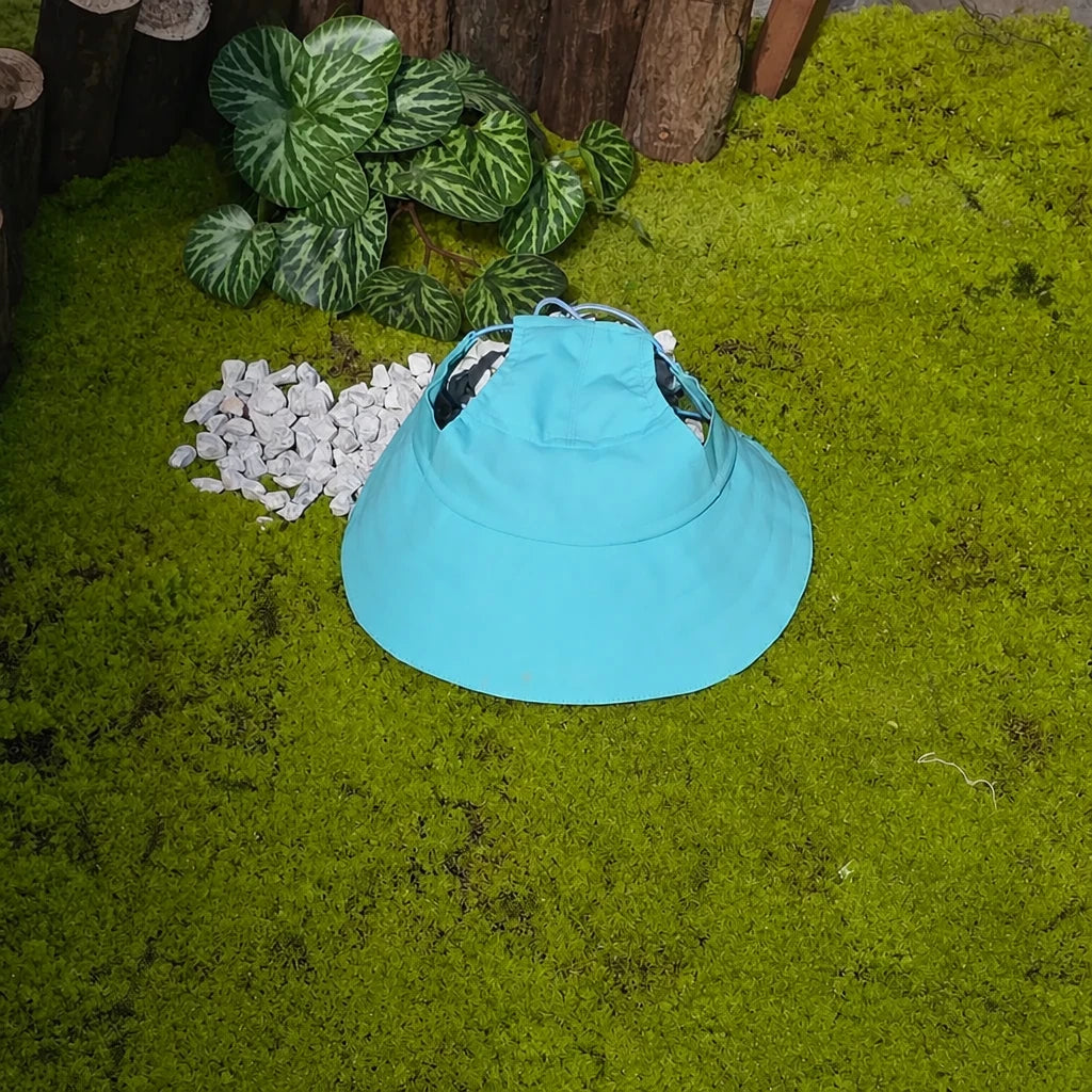 Adjustable Polyester Pet Bucket Hat for Dogs