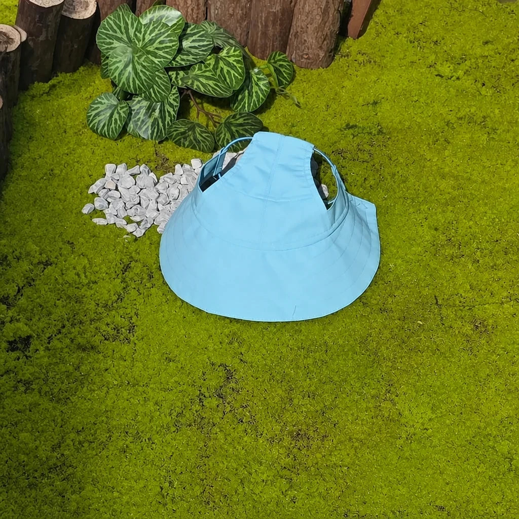 Adjustable Polyester Pet Bucket Hat for Dogs