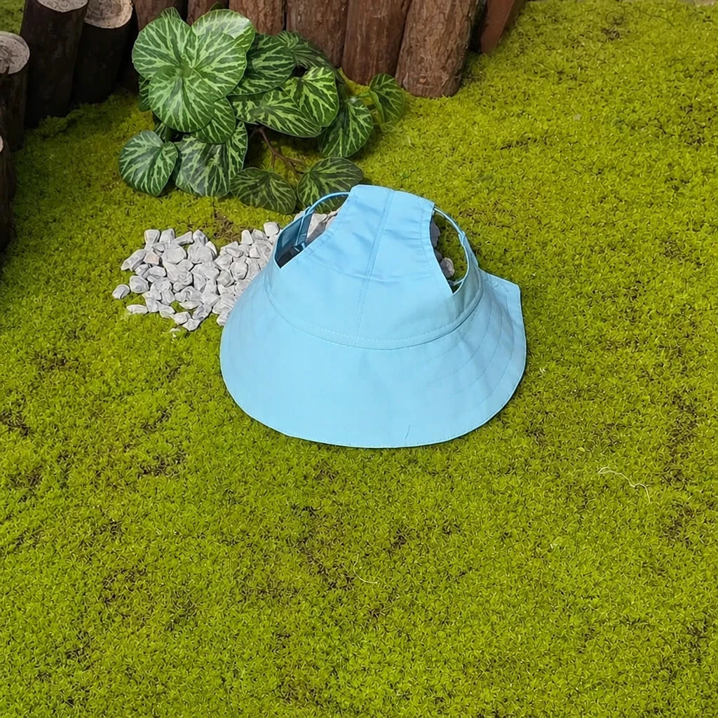 Adjustable Polyester Pet Bucket Hat for Dogs