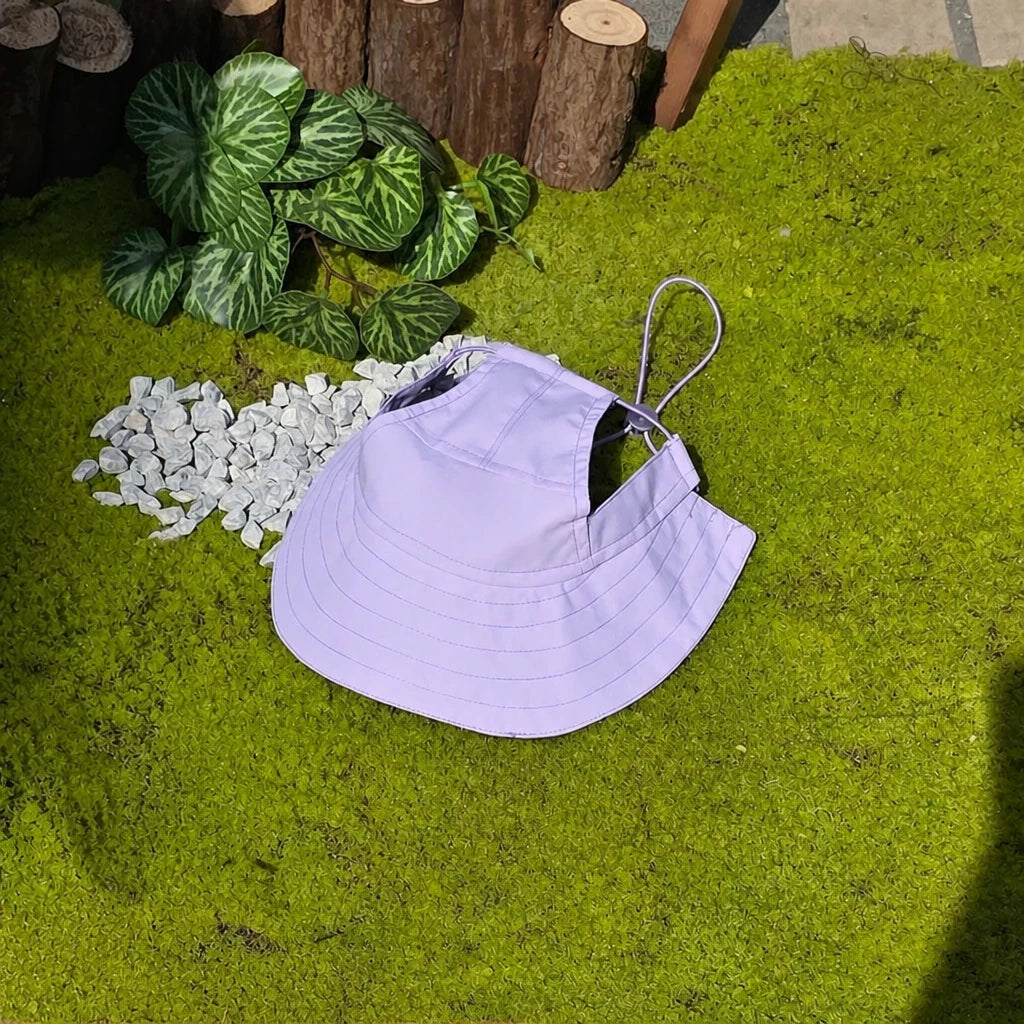 Adjustable Polyester Pet Bucket Hat for Dogs