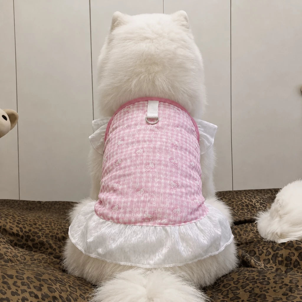 Lightweight Mesh Dog Dress