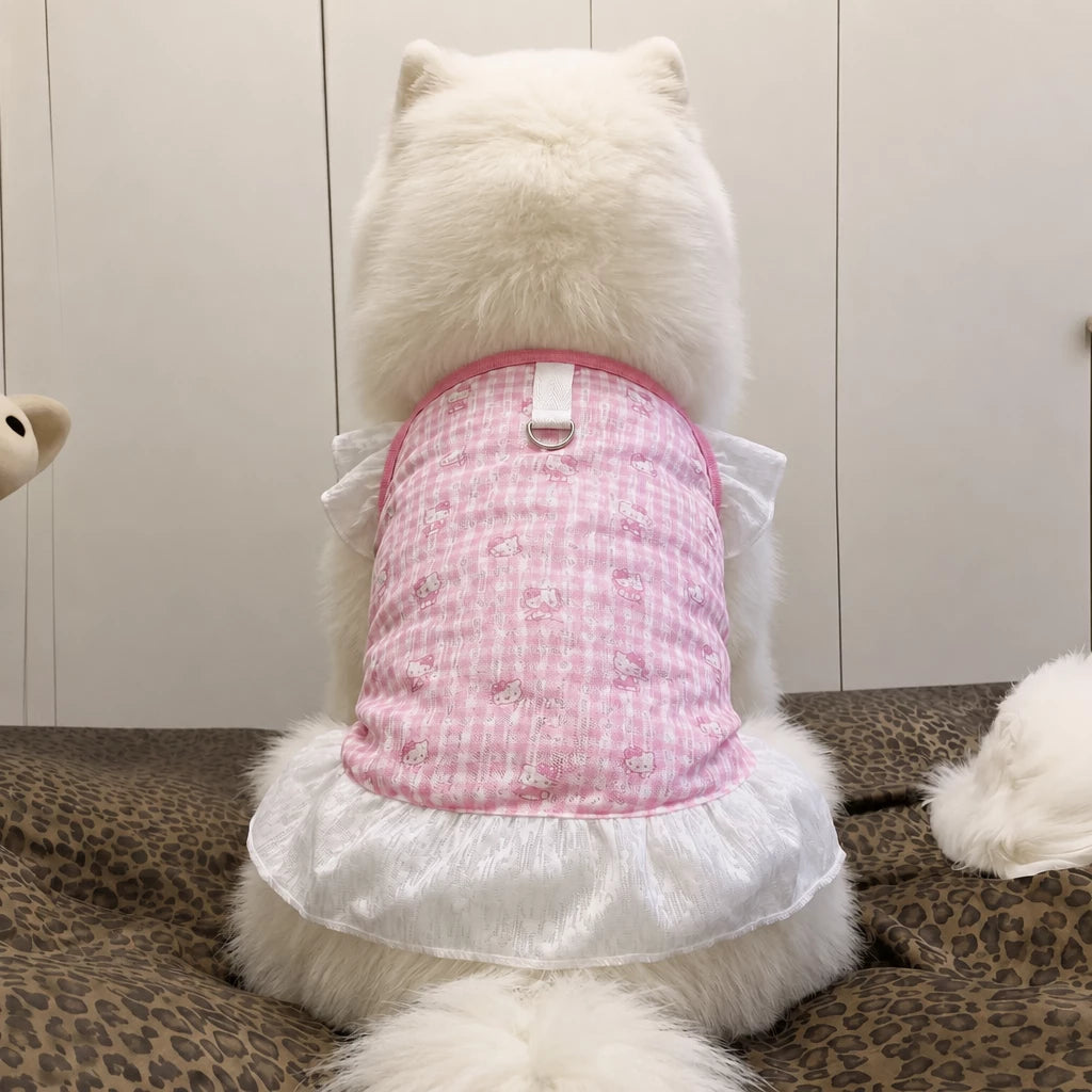Lightweight Mesh Dog Dress