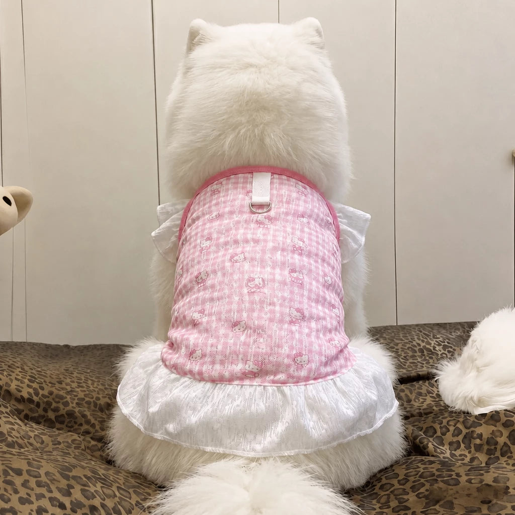 Lightweight Mesh Dog Dress