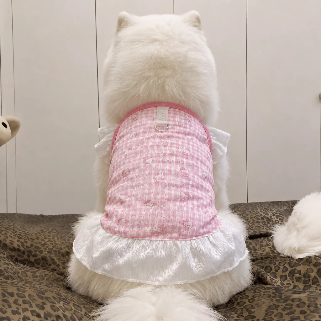 Lightweight Mesh Dog Dress