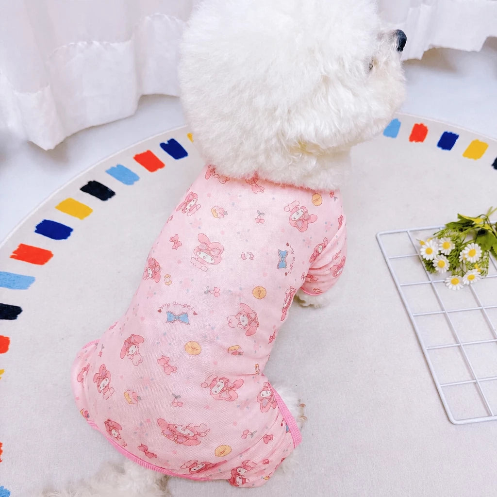 Mesh Four-Legged Pet Clothing