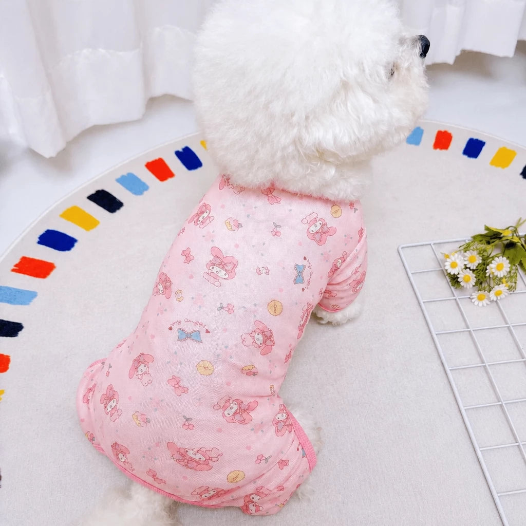 Mesh Four-Legged Pet Clothing