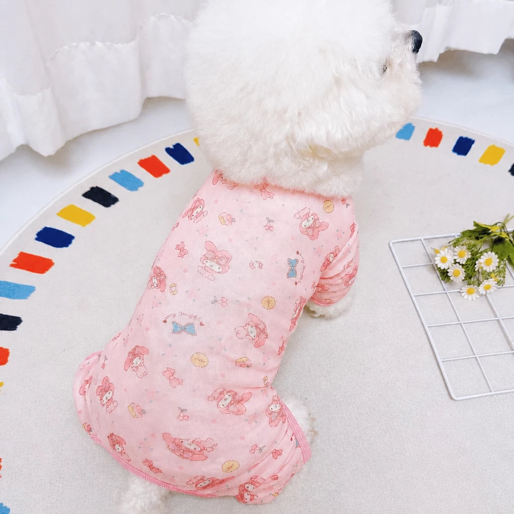 Mesh Four-Legged Pet Clothing