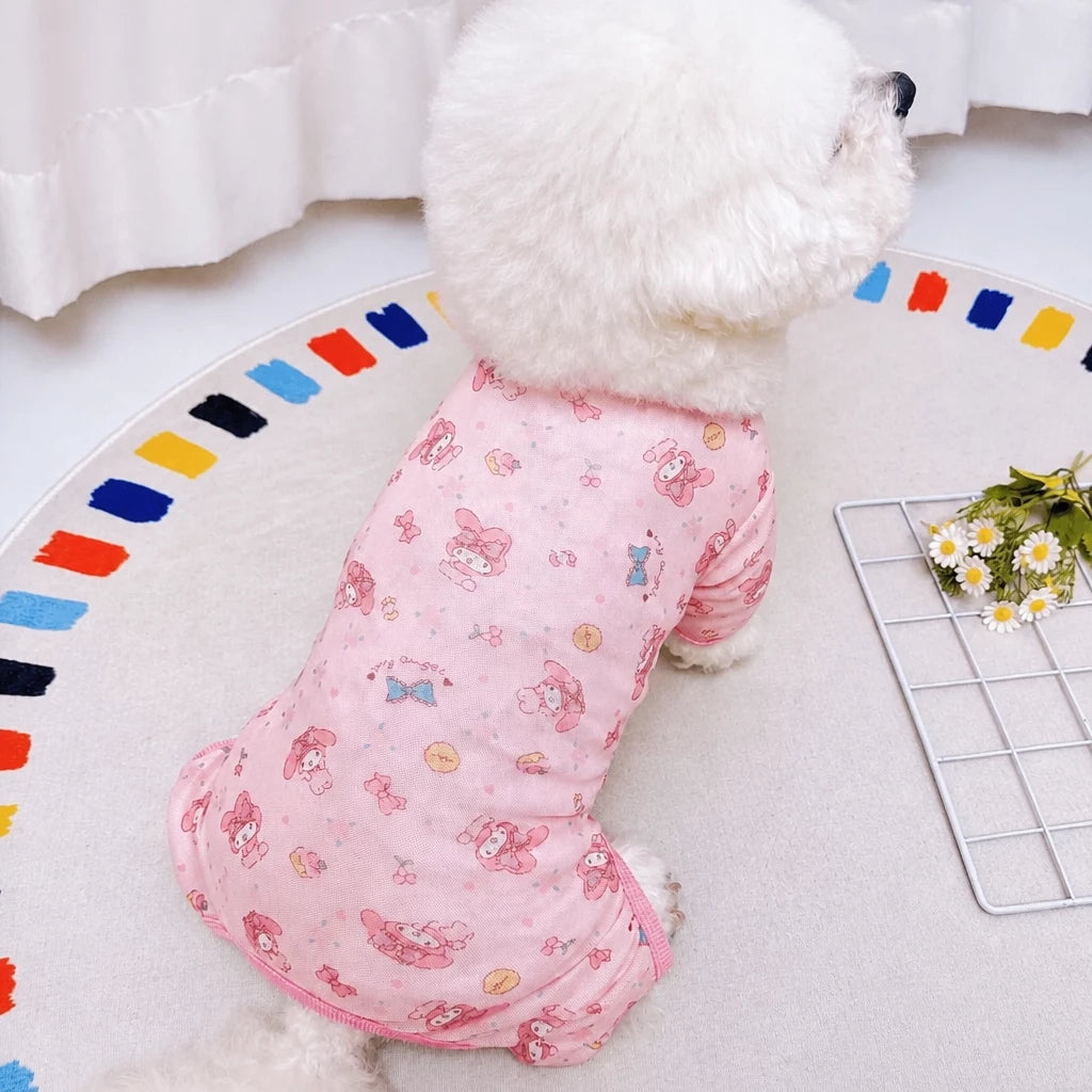 Mesh Four-Legged Pet Clothing