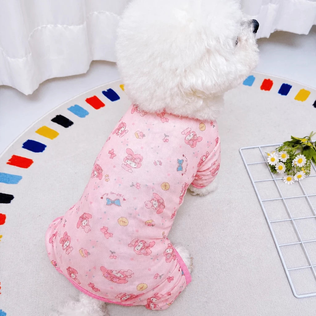 Mesh Four-Legged Pet Clothing