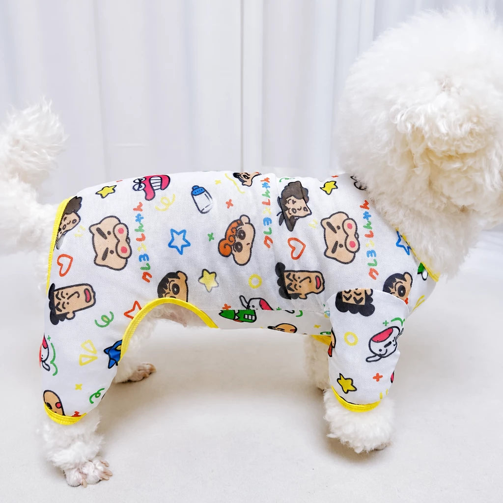 Mesh Four-Legged Pet Clothing