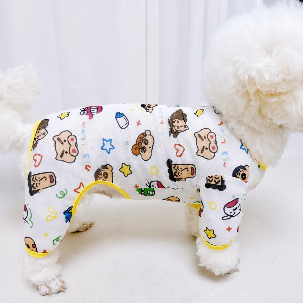 Mesh Four-Legged Pet Clothing