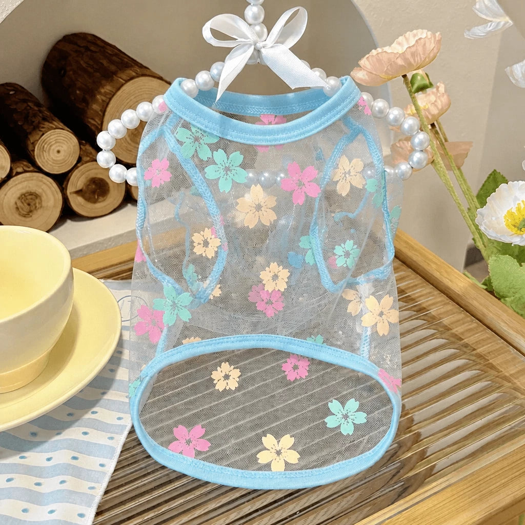Daisy Mesh Pet Vest for Small Dogs and Cats