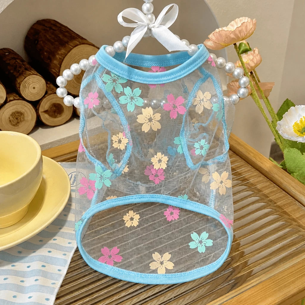 Daisy Mesh Pet Vest for Small Dogs and Cats