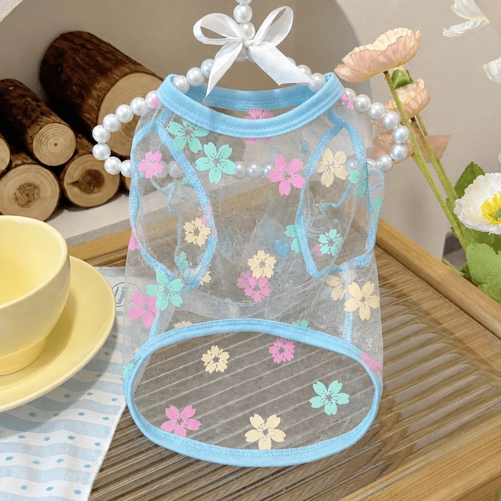 Daisy Mesh Pet Vest for Small Dogs and Cats