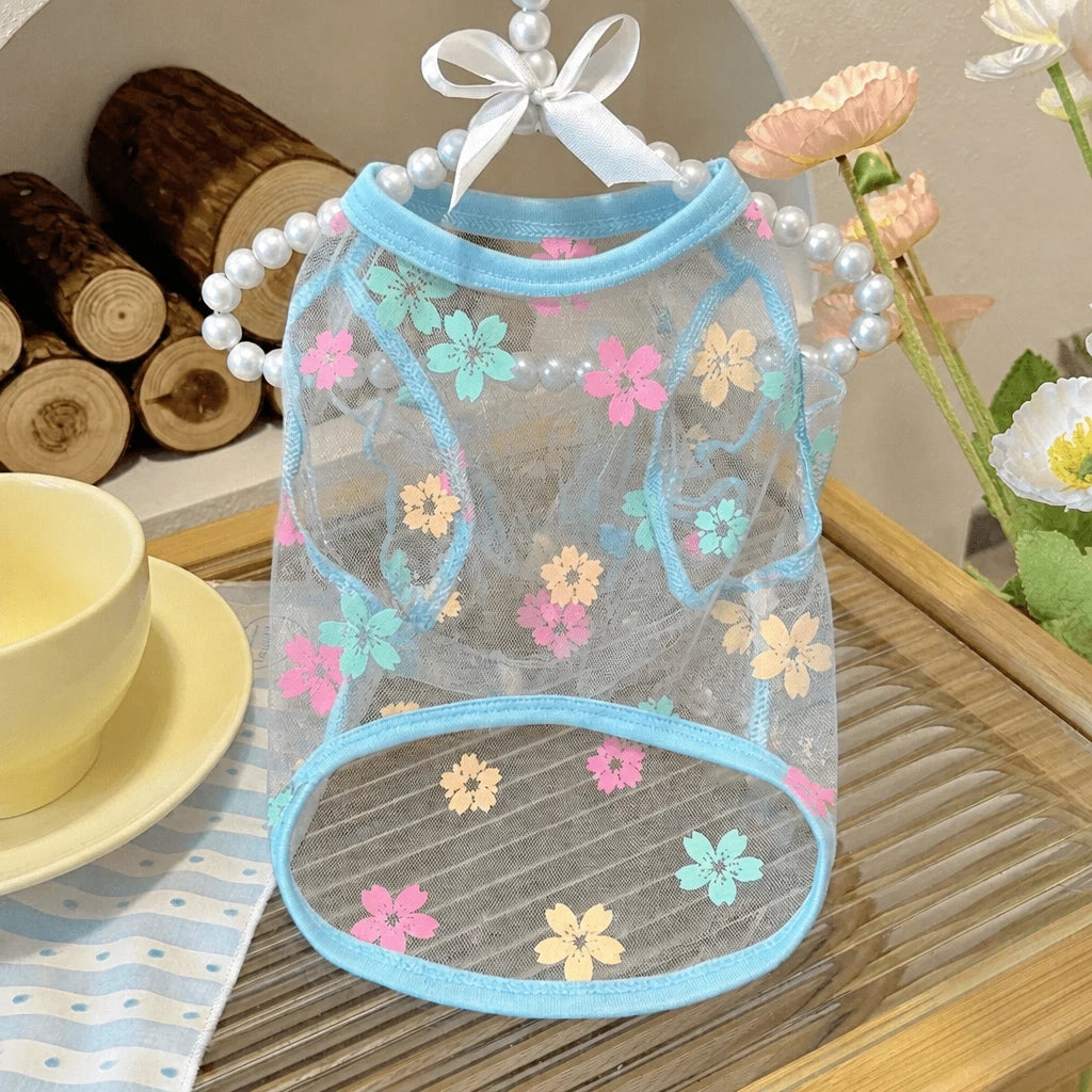 Daisy Mesh Pet Vest for Small Dogs and Cats