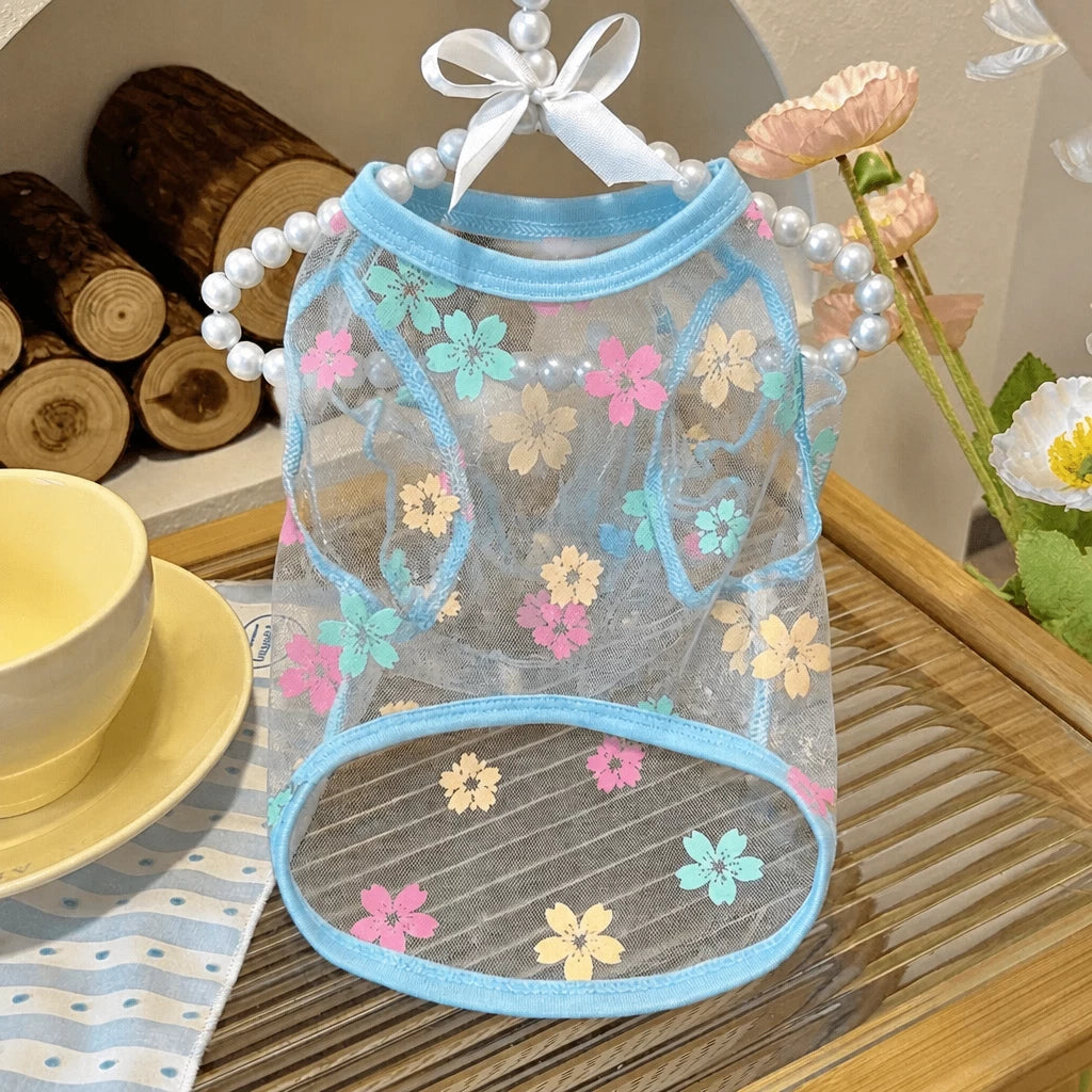 Daisy Mesh Pet Vest for Small Dogs and Cats