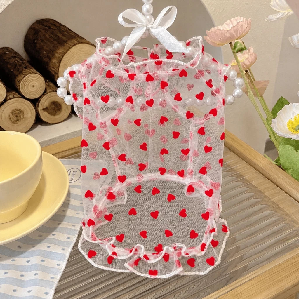 Daisy Mesh Pet Vest for Small Dogs and Cats