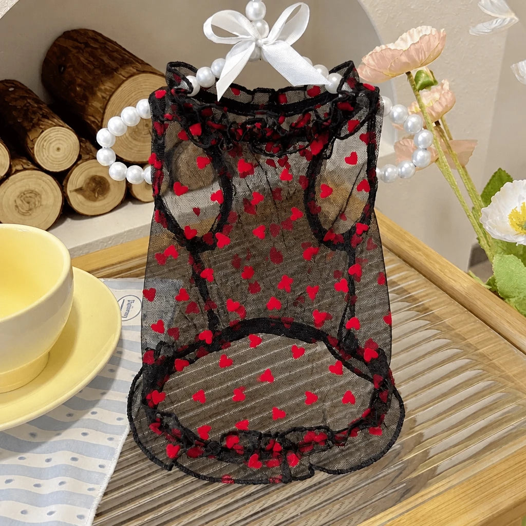 Daisy Mesh Pet Vest for Small Dogs and Cats