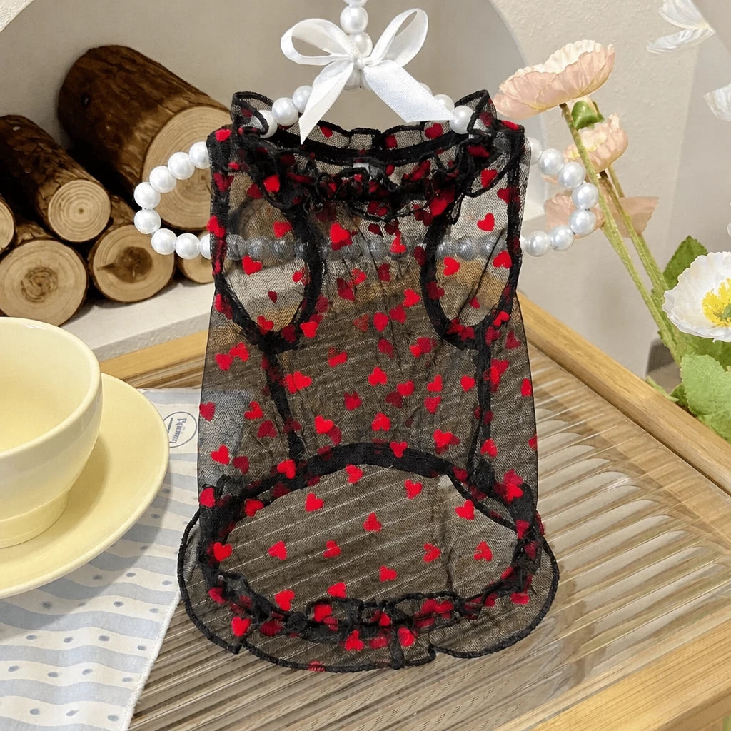 Daisy Mesh Pet Vest for Small Dogs and Cats