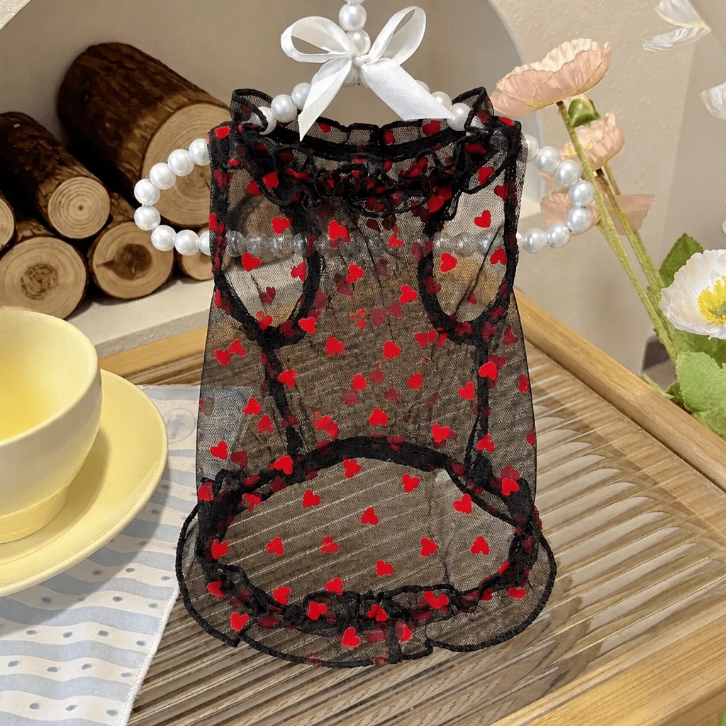 Daisy Mesh Pet Vest for Small Dogs and Cats
