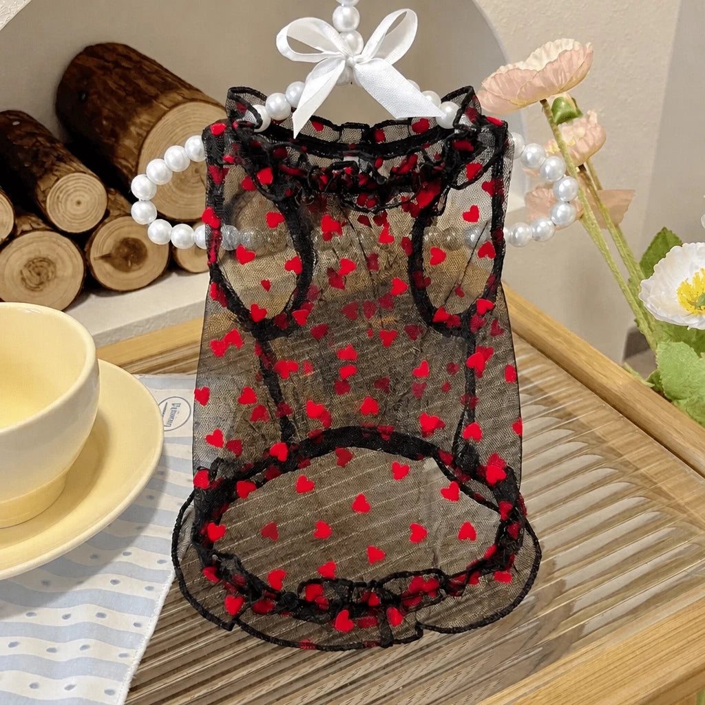 Daisy Mesh Pet Vest for Small Dogs and Cats