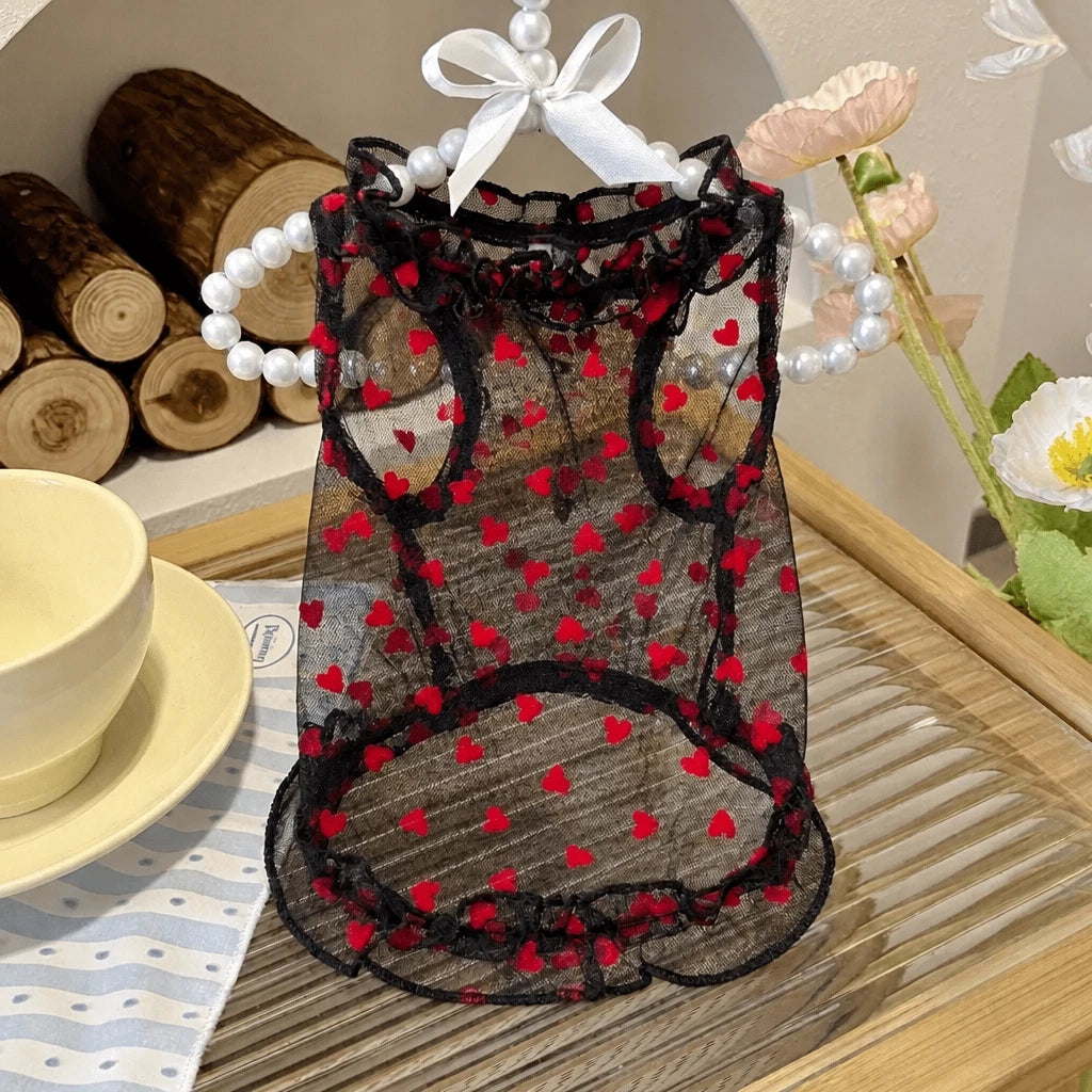 Daisy Mesh Pet Vest for Small Dogs and Cats