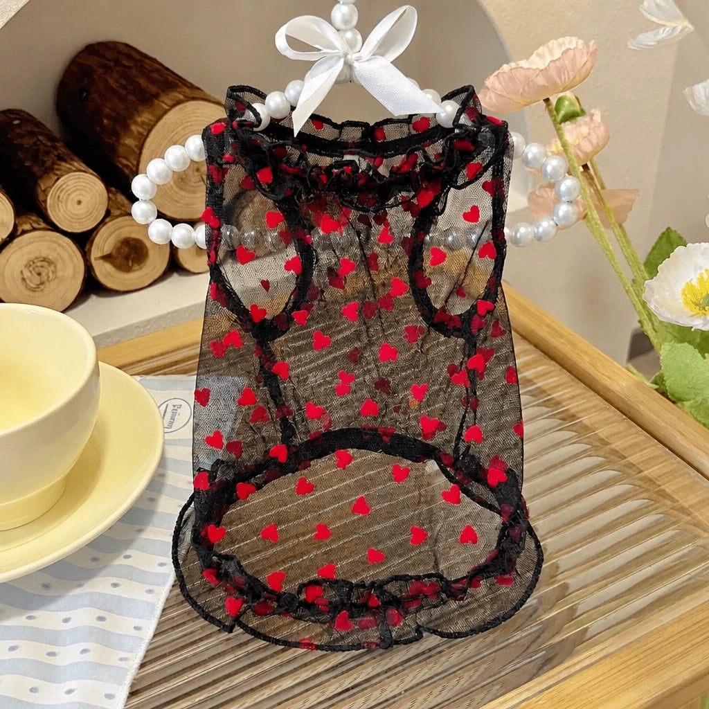 Daisy Mesh Pet Vest for Small Dogs and Cats