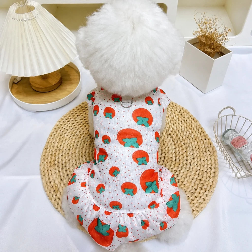 Mesh Pet Dress for Dogs and Cats