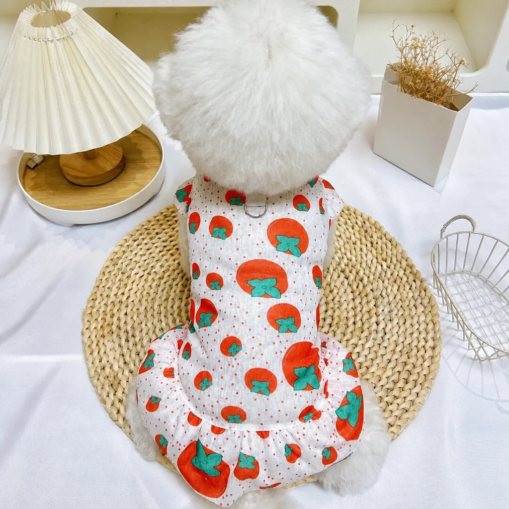 Mesh Pet Dress for Dogs and Cats