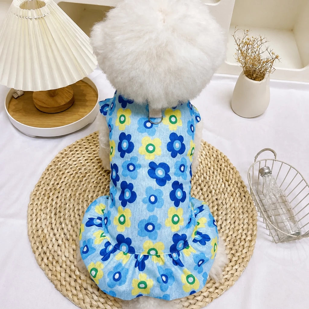 Mesh Pet Dress for Dogs and Cats