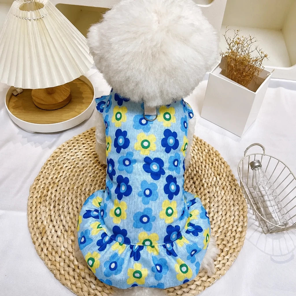 Mesh Pet Dress for Dogs and Cats