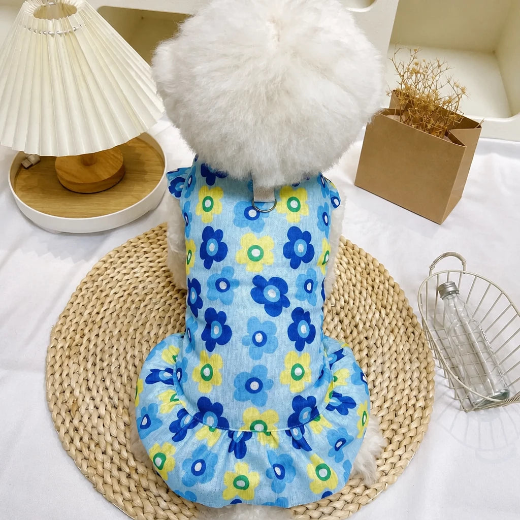 Mesh Pet Dress for Dogs and Cats