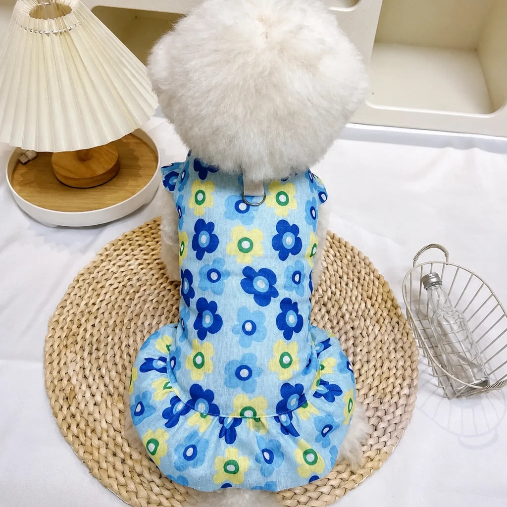 Mesh Pet Dress for Dogs and Cats