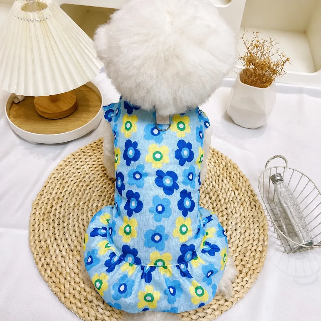 Mesh Pet Dress for Dogs and Cats