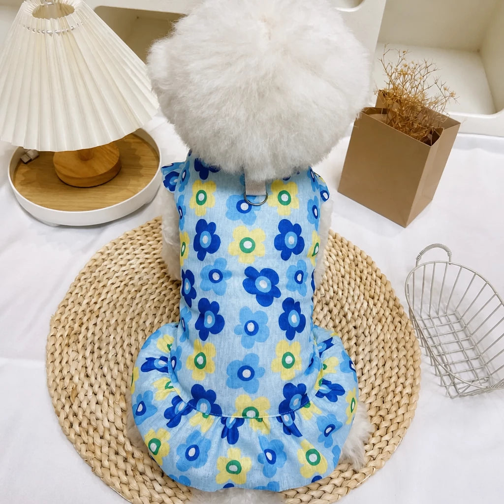 Mesh Pet Dress for Dogs and Cats