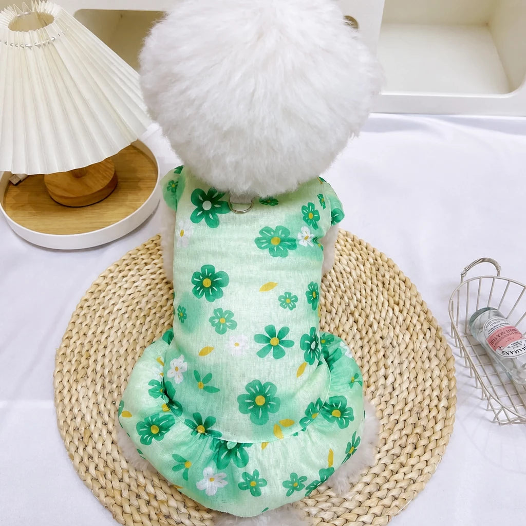 Mesh Pet Dress for Dogs and Cats