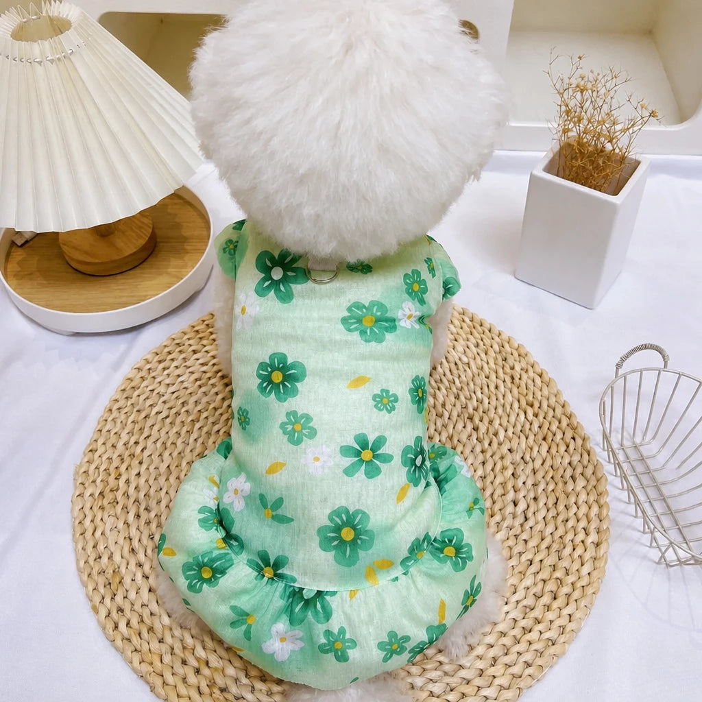 Mesh Pet Dress for Dogs and Cats