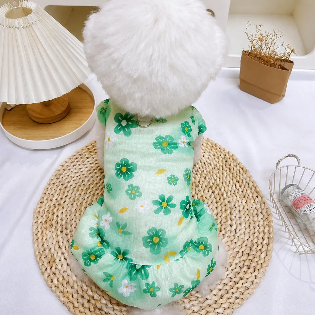Mesh Pet Dress for Dogs and Cats