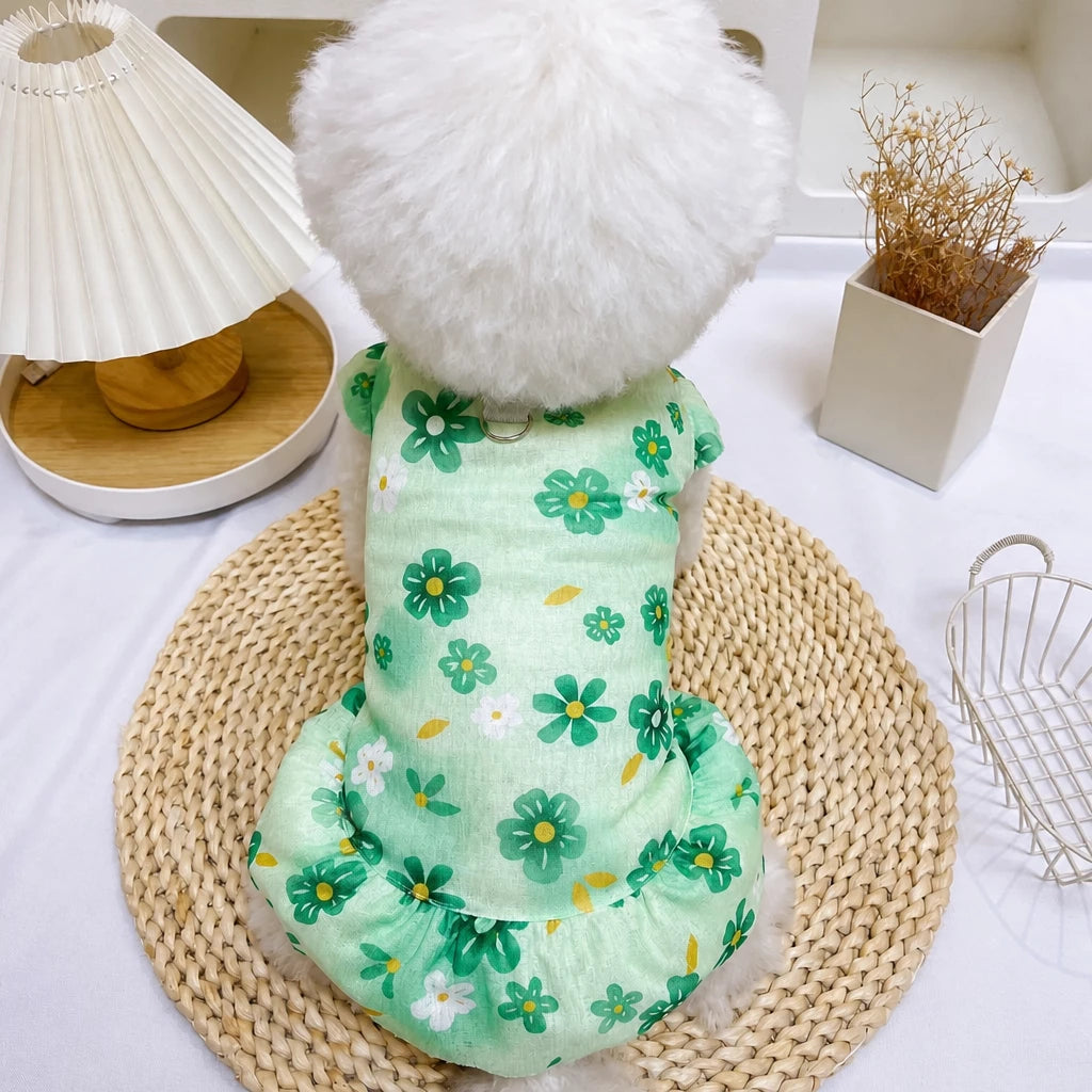 Mesh Pet Dress for Dogs and Cats