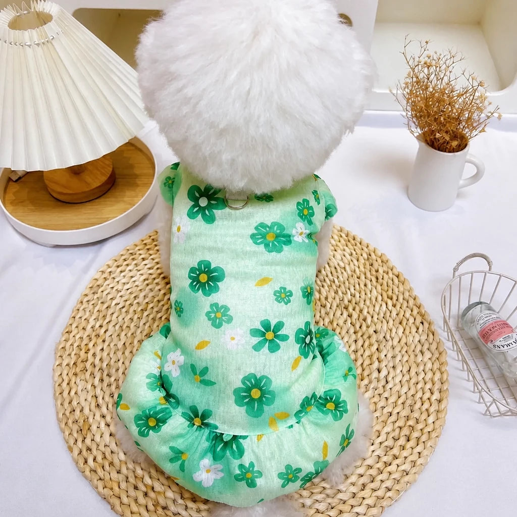 Mesh Pet Dress for Dogs and Cats
