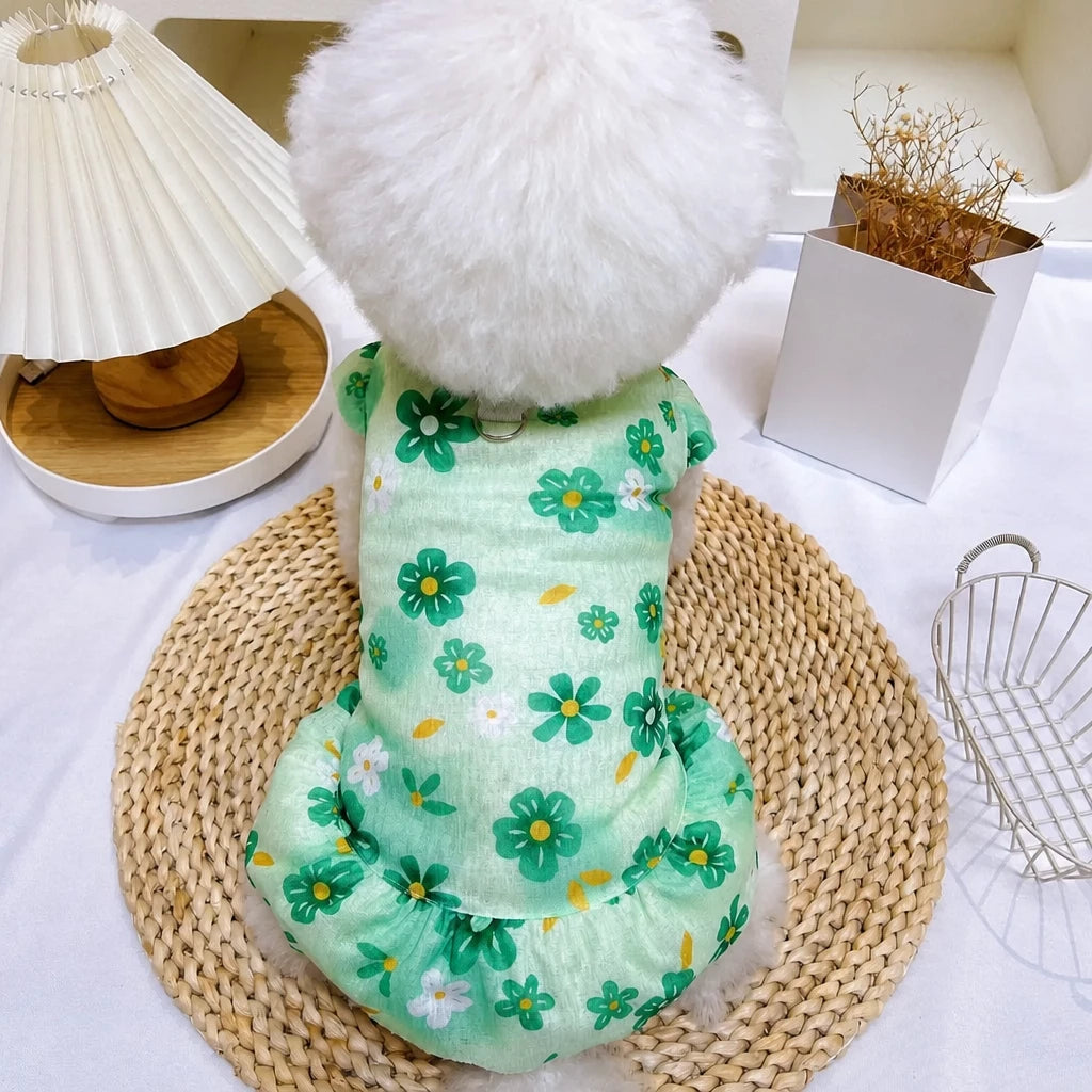 Mesh Pet Dress for Dogs and Cats