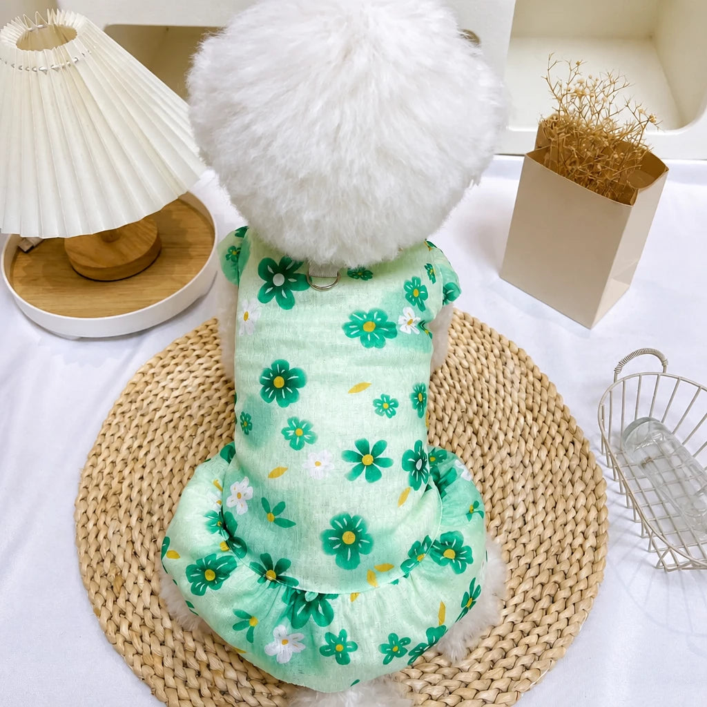 Mesh Pet Dress for Dogs and Cats