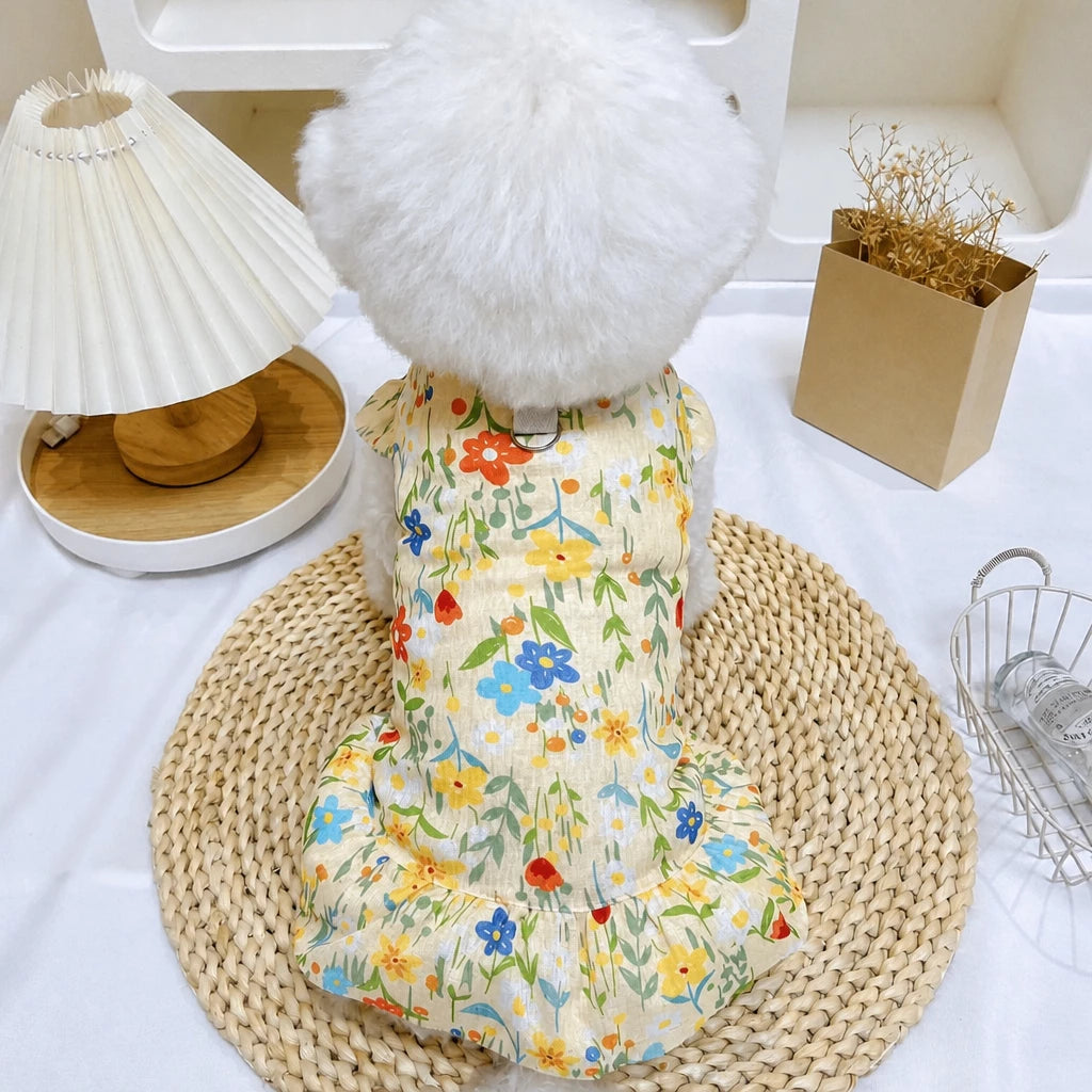 Mesh Pet Dress for Dogs and Cats