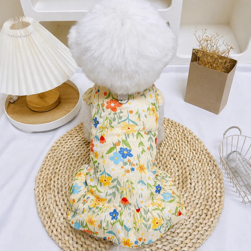 Mesh Pet Dress for Dogs and Cats