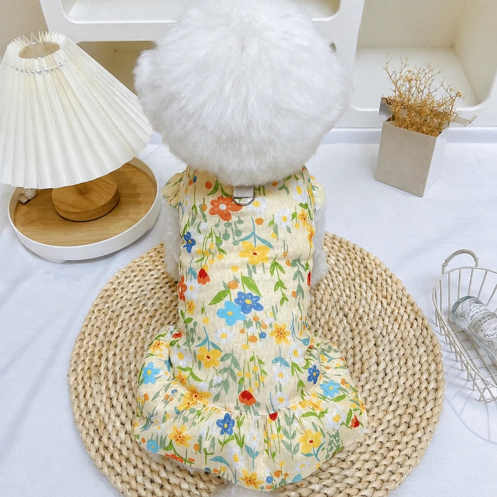 Mesh Pet Dress for Dogs and Cats